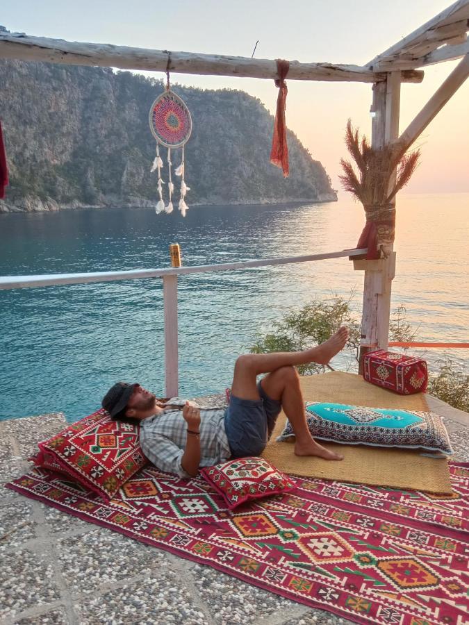 فندق Butterfly Valley Beach Glamping With Food أولدينيس المظهر الخارجي الصورة