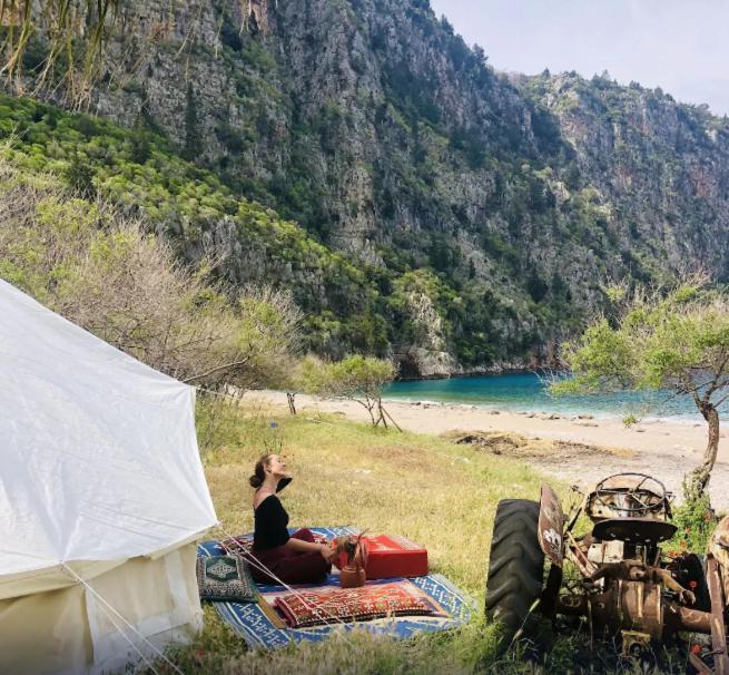 فندق Butterfly Valley Beach Glamping With Food أولدينيس المظهر الخارجي الصورة